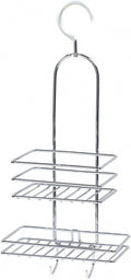 douche- en badrekje 44 cm staal grijs