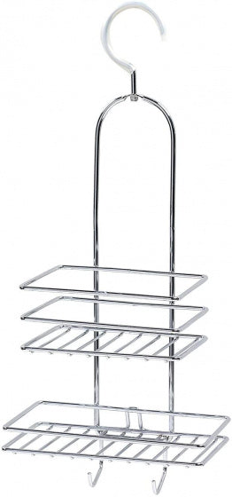 douche- en badrekje 44 cm staal grijs