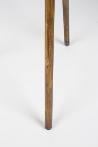bijzettafel Frost 39 x 45 cm staal bruin