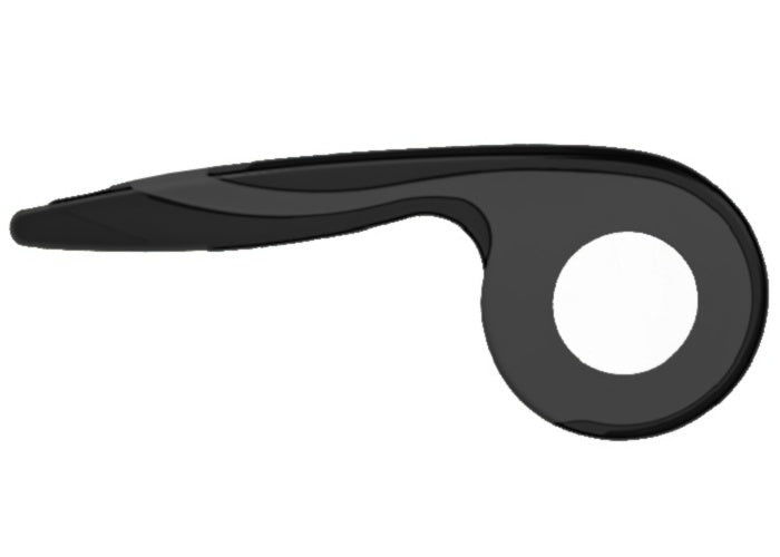Falkx Kettingscherm 42T 43,5 cm zwart