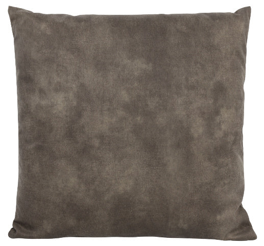 sierkussen Palladium 60 x 60 x 10 cm textiel lichtbruin