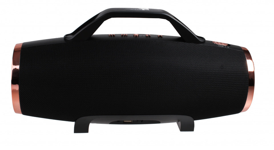 speaker 2x10W bluetooth 34 cm polypropyleen zwart