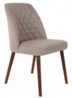 stoel Conway 48 x 56 x 85 cm hout/polyester beige