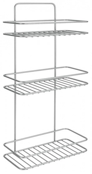 Metaltex reflex doucherek 3 etages 23x13x57 cm zilver