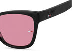 zonnebril 0026/S cat.3 cat-eye nylon zwart/roze