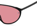 tommy hilfiger zonnebril 0027 s unisex cat.3 nylon zwart roze