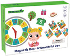Tooky toy A Wonderful Day Educatief Houten Magneetbord 108-delig