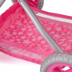 Snuggles poppenwagen Deluxe roze 66 x 47 x 40 cm