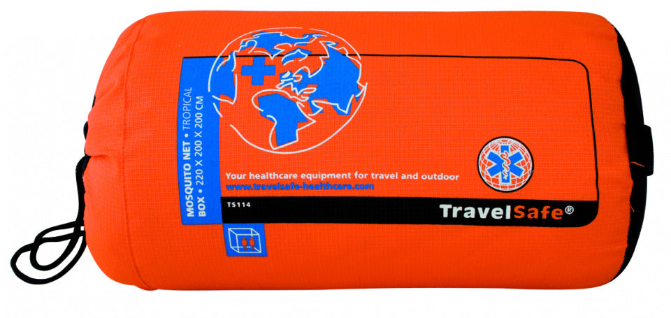 Travelsafe mosquitonet - boxstyle - tropenproof - 2 persoons