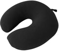 Travelsafe nekkussen - zwart - 28 cm
