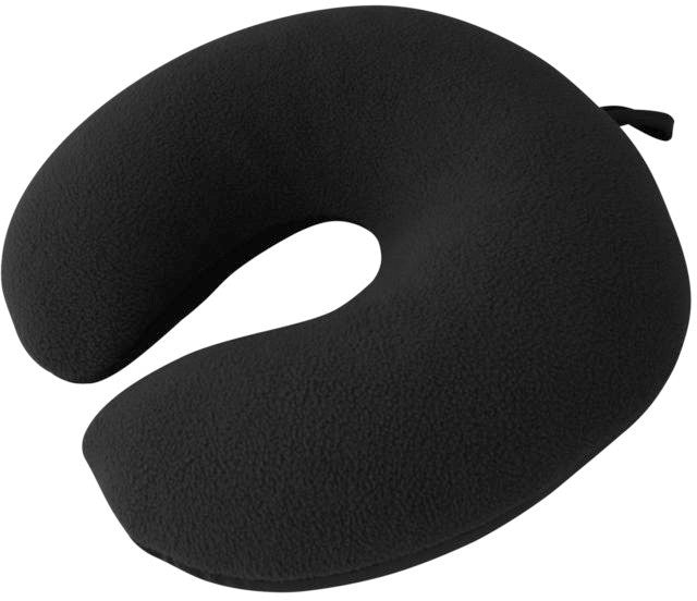 Travelsafe nekkussen - zwart - 28 cm