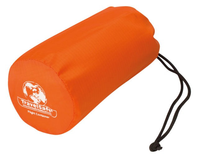 Travelsafe regenhoes - oranje