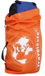 Travelsafe regenhoes - oranje