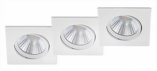 Trio Inbouwspots Pamirincl 8 cm led 5,5 watt wit 3-delig