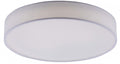 plafondlamp Diamo 60 cm led staal/textiel 3 kg wit 2-delig