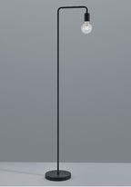 vloerlamp Diallo 149 x 23 cm E27 staal 42W zwart