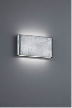 wandlamp Thames II 17 x 9 cm aluminium matzilver