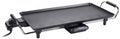 bakplaat 2000 W 46 x 26 cm staal zwart