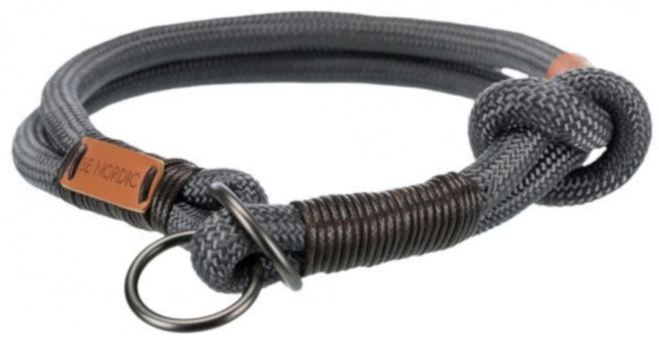 hondenhalsband Be Nordic 50 x 1,3 cm nylon donkergrijs