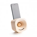 versterker iPhone X(S) 10,1 cm hout naturel