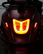 Achterlicht LED Tube THNDR Wit | Vespa Sprint