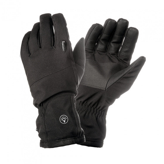 handschoenen Lux heren polyamide zwart maat S
