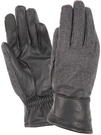 handschoenen Cabrio dames microfiber zwart maat XL