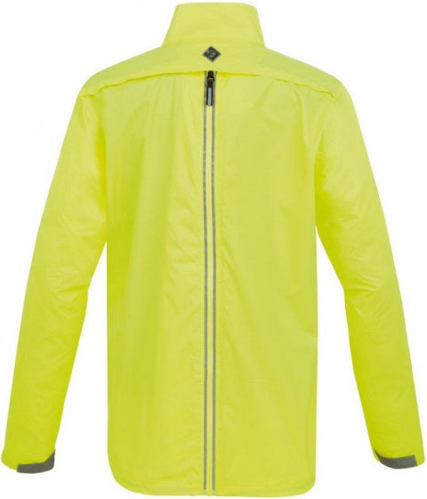 regenjas Nano Zeta polyamide geel maat L