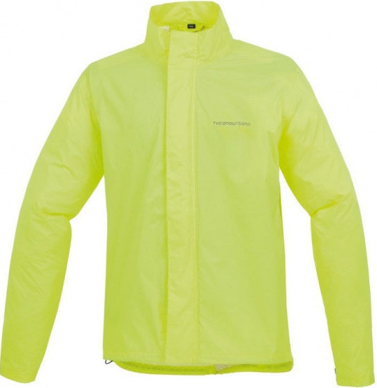 regenjas Nano Zeta polyamide geel maat L