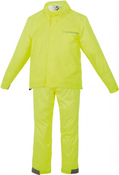 regenpak Nano junior polyester geel 5-6 jaar