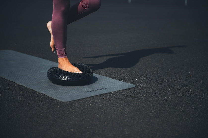 balanstrainer Air Stepper Pad 33 cm zwart