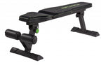 FB80 vlakke halterbank 143 cm trainingsbank zwart