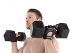 fitness-handschoenen Fit Sport zwart maat M