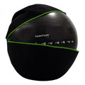 fitnessbalhoes 65cm met groene rits