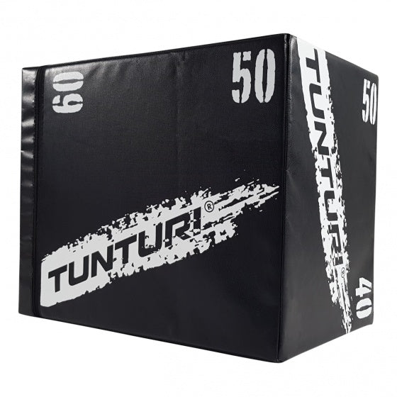 fitnesskist Plyo Box EVA 40 x 50 x 60 cm zwart