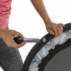 fitnesstrampoline Funhop 95 cm zwart