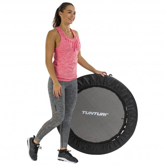 fitnesstrampoline Funhop 95 cm zwart