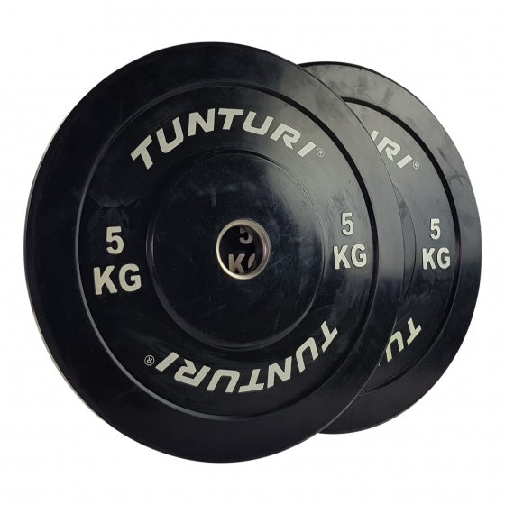 halterschijf 5 kg zwart