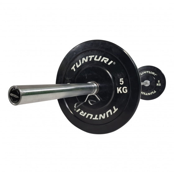 halterschijf 5 kg zwart