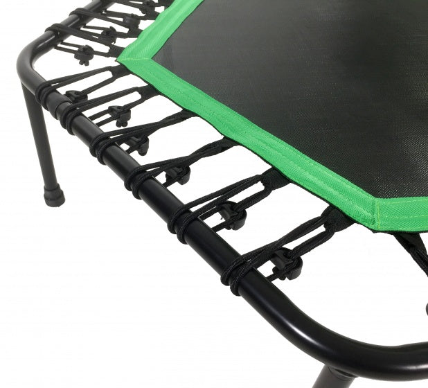 hexagon fitnesstrampoline met beschermhoes