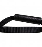 Tunturi strap handle - cable handles met d-ring - per paar - zwart