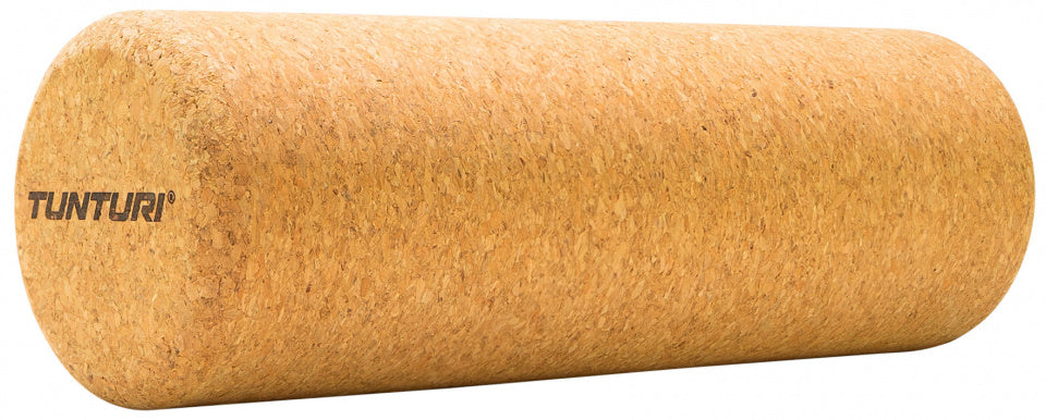 massageroller 30 cm kurk bruin