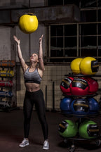 medicine ball Wall Ball 4 kg geel