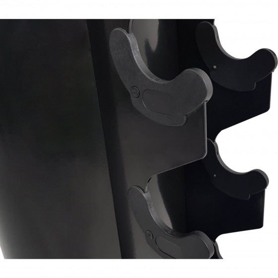 opbergtoren dumbbells en halters 128 cm zwart