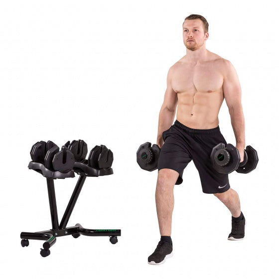selector dumbbell 25 kg zwart