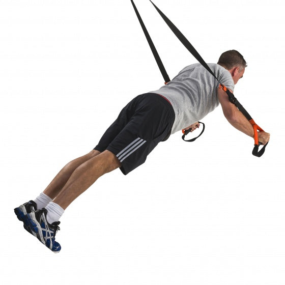 suspension Trainer met draagtas zwart/oranje