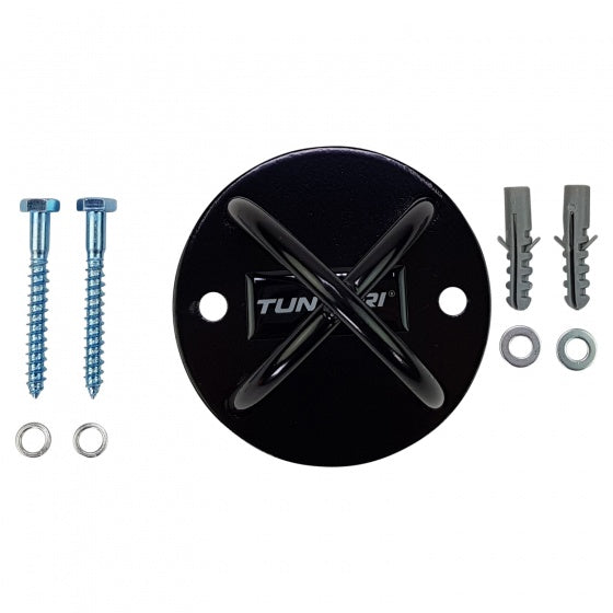 suspension Trainer plafond- en wandhaak zwart