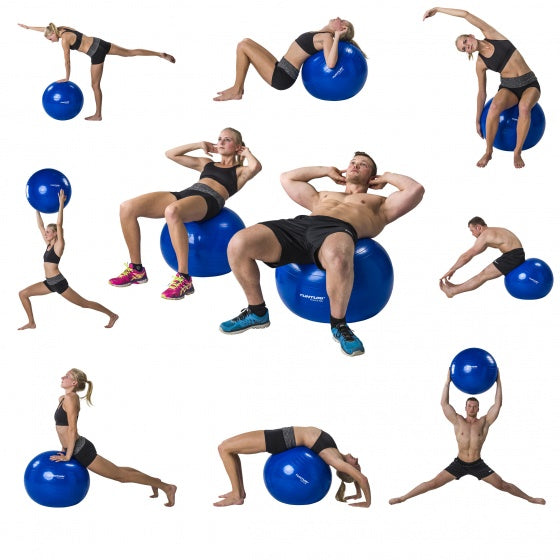 fitnessbal 75 cm zwart