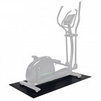 Tunturi crosstrainer mat - vloerbeschermer - beschermmat - 160 x 87 x 0,5 cm - zwart