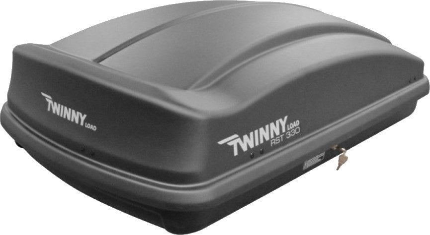 Twinny load Dakkoffer 330 liter 138 cm matzwart